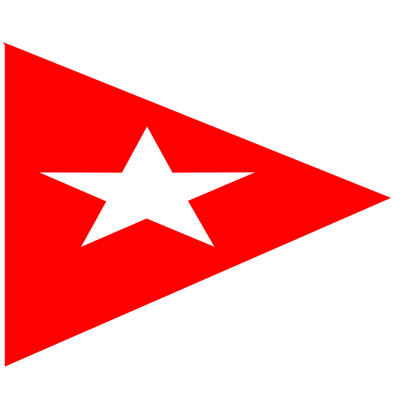 Bandera cubana